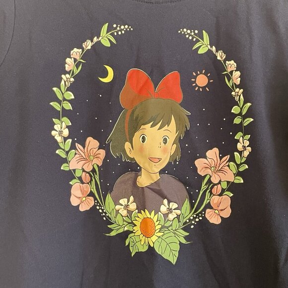 Studio Ghibli Sweater Kiki’s Delivery Service Embroidered Shirt Pullover 1X - Picture 3 of 13
